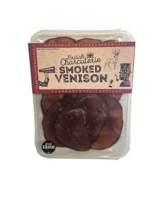 Old Hardisty - Oak Smoked & Dry-aged Venison (sliced) - 6 x 60g (Min 19 DSL)