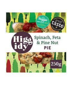 Higgidy - Spinach,Feta & Pine-nut Pie  - 4 x 250g (Min 5 DSL)