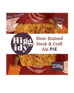 Higgidy - Steak & Ale Pie  - 4 x 250g (Min 5 DSL)