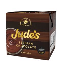 Jude's - Belgian Chocolate Custard - 6 x 500ml