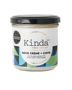 Kinda Co  -  Sour Creme & Chive Spread - 6 x 130g (Min 80 DSL)