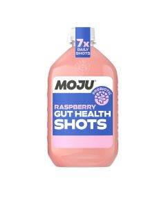 MOJU - Raspberry Prebiotic 7 X Gut Health Shots Dosing Bottle  - 8 x 420ml (Min 7 DSL)