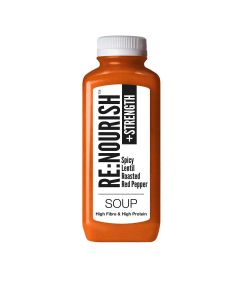 Re:Nourish - Strengh Spicy Lentil & Roasted Red Pepper Soup - 4 x 500g (Min 10 DSL)
