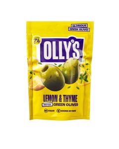 Olly's - Olives - Lemon & Thyme - 12 x 50g