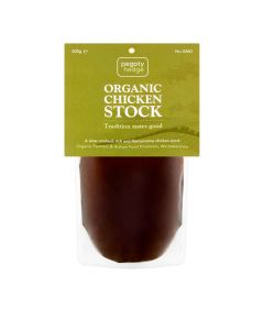 Pegoty Hedge - Organic Chicken Stock - 6 x 500g (Min 7 DSL)