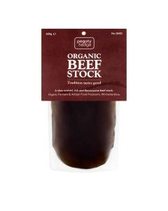Pegoty Hedge - Organic Beef Stock - 6 x 500g (Min 7 DSL)
