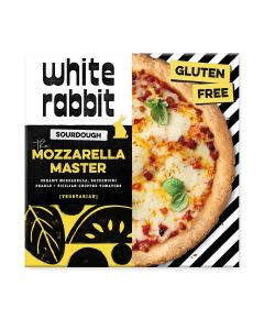 White Rabbit - The Mozzarella Master Gluten Free Pizza  - 4 x 350g (Min 5 DSL)
