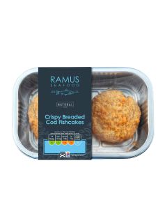 Ramus Fresh - Crispy Breaded Cod Fishcakes  - 4 x 180g (Min 4 DSL)