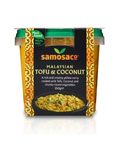 Samosaco - Malaysian Curry with Coconut And Tofu - 6 x 350g (Min 14 DSL)