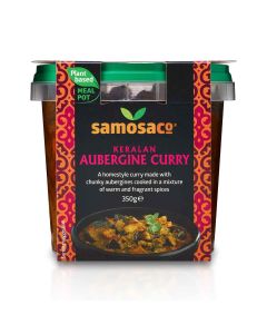 Samosaco - Keralan Aubergine Curry - 6 x 350g (Min 14 DSL)