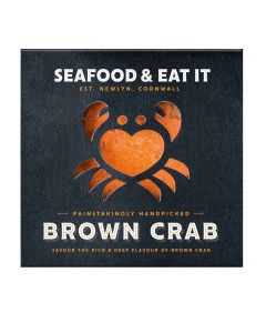 Seafood & Eat it -  Brown Crab  - 6 x 100g (Min 16 DSL)