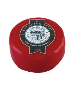 Snowdonia - Bouncing Berry Mature Cheddar with Cranberries - 6 x 200g (Min 75 DSL)