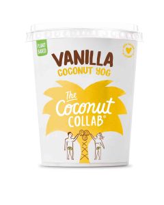 The Coconut Collaborative - Cultured Coconut Dessert with Natural Vanilla Flavouring - 6 x 350g (Min 11 DSL)