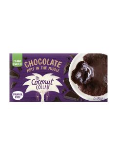 The Coconut Collaborative - Dark Chocolate Melt in the Middle Pudding - 6 x 2 x 90g (Min 8 DSL)