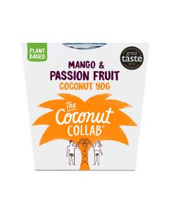 The Coconut Collaborative - Natural Coconut Yoghurtwith Mango & Passionfruit - 6 x 100g (Min 11 DSL)