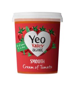 Yeo Valley  - Smooth  Cream of Tomato Soup - 6 x 400g (Min 13 DSL)
