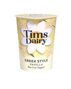 Tims Dairy - Greek Style Vanilla Yogurt  - 6 x 450g (Min 16 DSL)