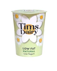 Tims Dairy - Low Fat Natural Yogurt  - 6 x 500g (Min 16 DSL)