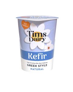 Tims Dairy - Kefir Greek Style Natural  - 6 x 450g (Min 16 DSL)