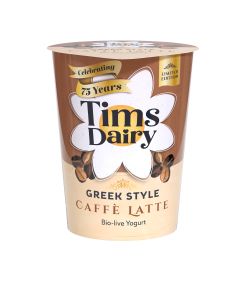 Tims Dairy  - Greek Style Caffe Latte Yogurt (Limited Edition)  - 6 x 450g (Min 16 DSL)