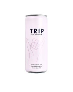 TRIP - CBD Infused Elderflower Mint Drink - 12 x 250ml