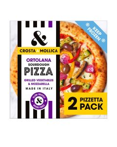 Crosta & Mollica - Ortolana Pizzetta Twin   - 4 x 552g