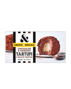 Crosta & Mollica - Chocolate & Hazelnut Tartufi  - 8 x 208g