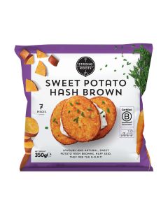 Strong Roots - Sweet Potato Hash Browns - 12 x 350g 